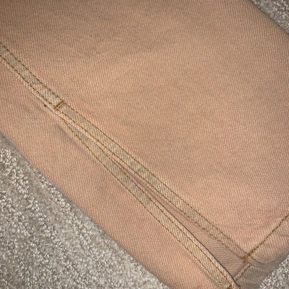 Ganni Washed Khaki Jeans - Picture 3 of 4